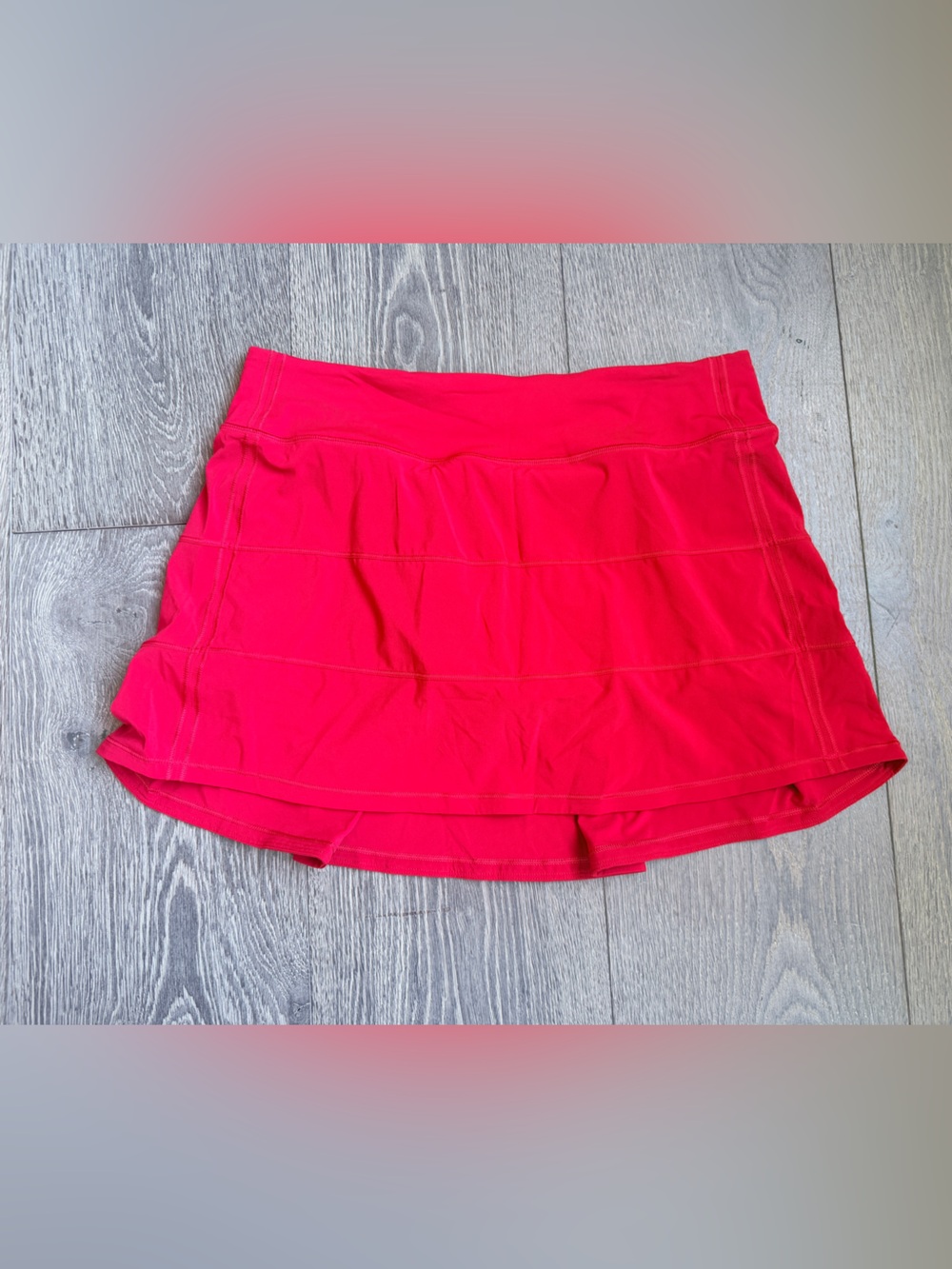 Lululemon Pace Rival Skirt (Tall) *4-way Stretch 15" in Dark Red Size 8